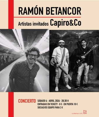 RAMÓN BETANCOR · Invitados Capiro&Co · Concierto en Santa Cruz de Tenerife