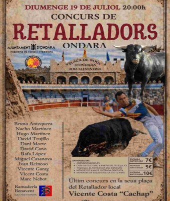 GRAN CONCURS DE RETALLADORS SANT JAUME 2026 en Alicante