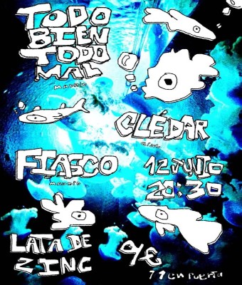 Fiasco + Todo Bien, Todo Mal + Clédar en Asturias