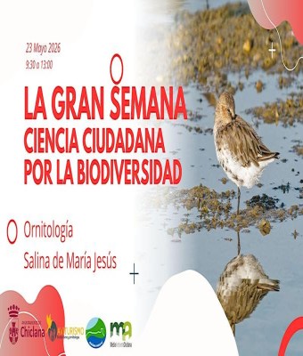 Día  de la Ciencia Ciudadana por la Biodiversidad 23 de Mayo 2026 en Chiclana de la Frontera