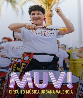 RAIZES - sesión de las 11h del Taller infantil de BATUCADA en Valencia/València