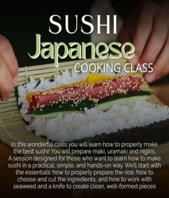 Sushi making class en Malaga