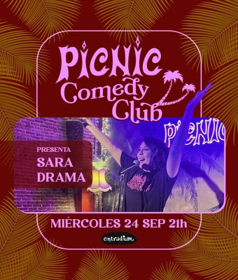 Picnic Comedy Club con Sara Drama en Madrid