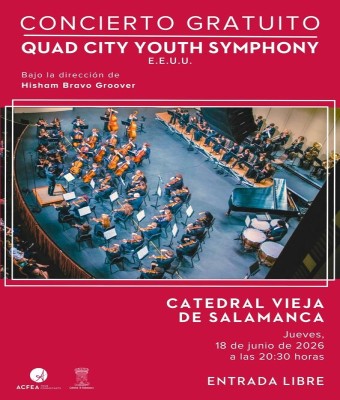 Concierto Gratuito  QUAD CITY YOUTH SYMPHONY ORCHESTRA  Salamanca
