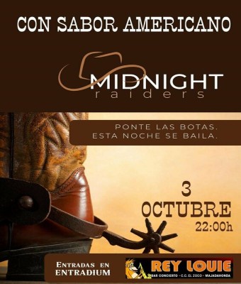 Midnight Raiders en Rey Louie en Madrid