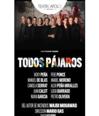 Todos Pájaros en Barcelona - Teatro Apolo de Barcelona