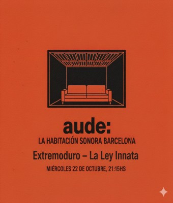Extremoduro - La Ley Innata /Aude La Habitación Sonora en Barcelona