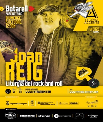 Concert inaugural Accents. Joan Reig i Litúrgia de Rock'nRoll  en Tarragona