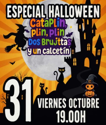 Cataplín, plin, plin, dos brujitas y un calcetín en Madrid