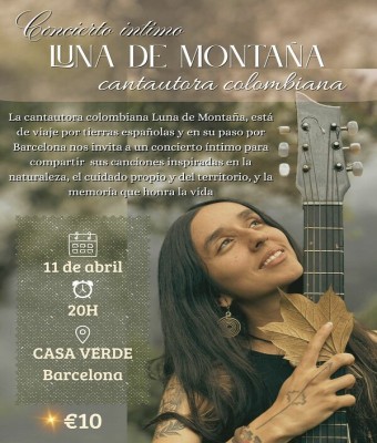 Concierto íntimo ·Luna de Montaña en Barcelona