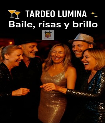 TARDEO LUMINA + MONÓLOGO – BAILE, RISAS Y BRILLO en Madrid