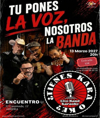 Tienes Kara o K? - Live Band Karaoke en Barcelona