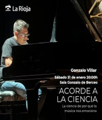 Acorde a la ciencia - Gonzalo Villar en LOGROÑO, LA RIOJA