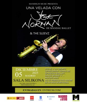 STEVE NORMAN en Madrid - 5 de Diciembre 2025
