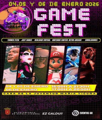 GAME FEST en Araba/Álava
