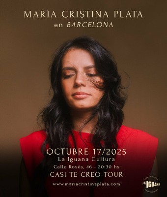 María Cristina Plata en Barcelona