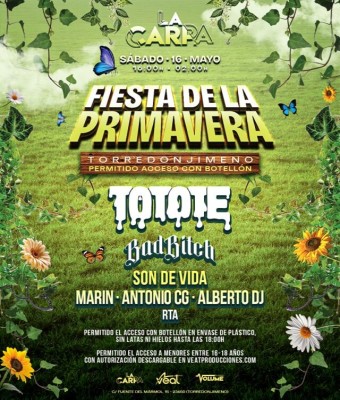Fiesta de la primavera de Torredonjimeno en Jaén
