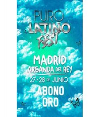 Puro Latino Fest - Abono Oro en Madrid - Ciudad del Rock