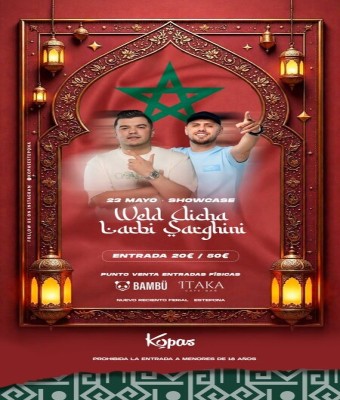 Kopas x showcase x Larbi Sarghini x Weld Aicha en Málaga