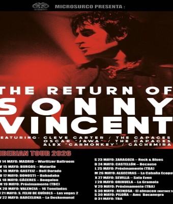Sonny Vincent en Donostia-San Sebastian