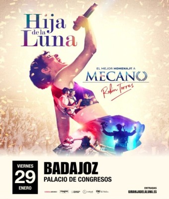 Hija de la Luna en Badajoz - Homaneja a Mecano