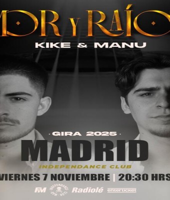 Concierto Kike & Manu en Madrid