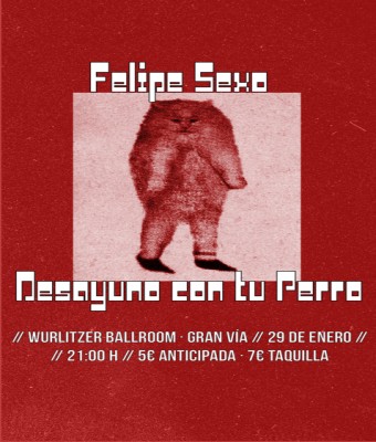 Felipe Sexo + Desayuno con tu Perro en Madrid