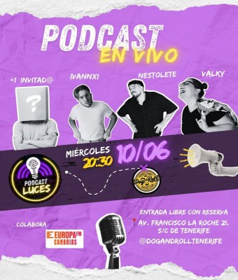 Podcast Luces Junio en Santa Cruz de Tenerife