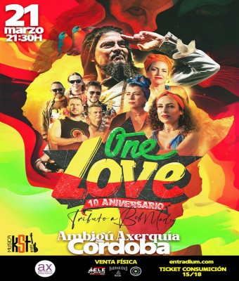 ONE LOVE - Tributo Bob Marley en Córdoba