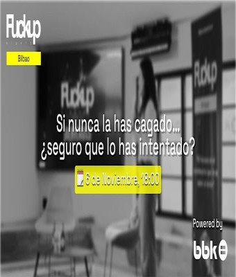 FUCKUP NIGHTS BILBAO - (9ª Edición) en Bilbo