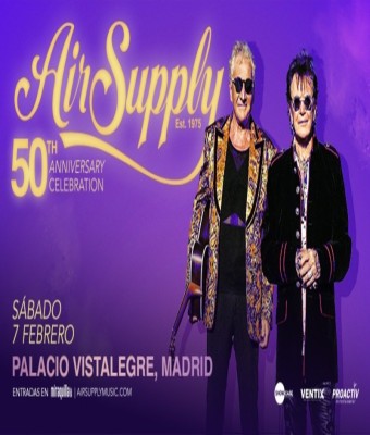 Air Supply: 50th Anniversary Celebration en Madrid