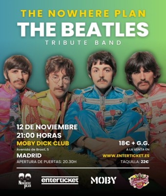 A Night With The Beatles | The Nowhere Plan – MADRID