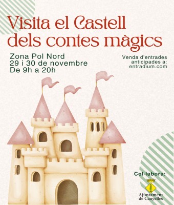 Visita el Castell dels contes màgics - Fira Santa Llúcia Canyelles - Garraf en Barcelona