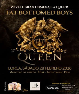 SAB. 28/2 Homenaje a Queen (Fat Bottomed Boys) en Lorca (Sala Silos) - Madremia en Murcia