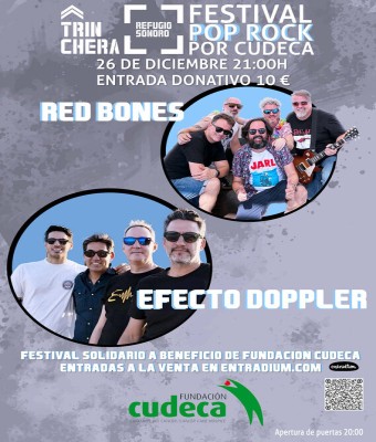 Festival POP ROCK La Trinchera, Efecto Doppler & Red Bones en Málaga