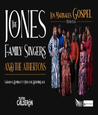 Los Matinales Gospel: The Jones Family Singers and The Athertons en Madrid