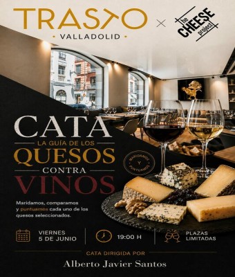 CATA la GUÍA de los QUESOS vs VINOS en Valladolid