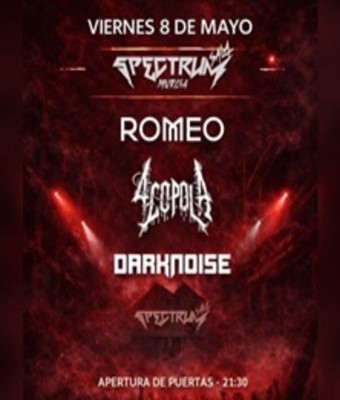 Romeo + 4Copola + Darknoise en MURCIA