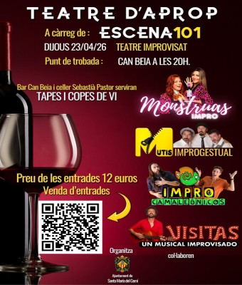 TEATRE D'APROP Santa Maria 2026 en Balears, Illes