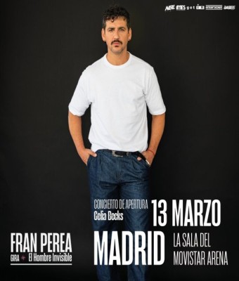 Fran Perea “El hombre invisible” en Madrid