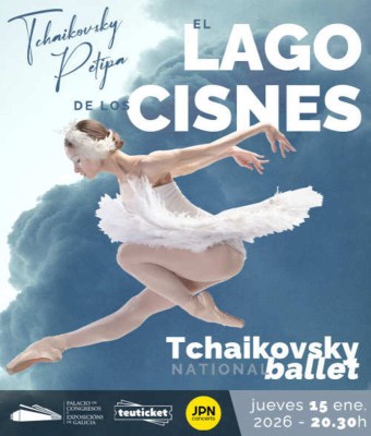 EL LAGO DE LOS CISNES. Tchaikovsky National Ballet SCQ en La Coruña