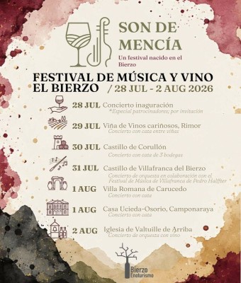 Son de Mencia: Concierto con cata en una villa romana en León
