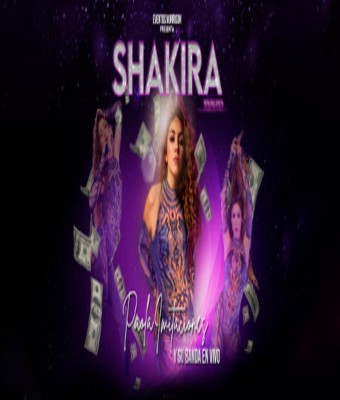 SHAKIRA TRIBUTO EN VIVO POR PAOLA IMITACIONES en MIRAFLORES