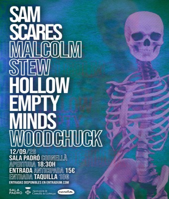 Woodchuck / Hollow Empty Minds / Malcolm Stew / Sam Scares en Barcelona