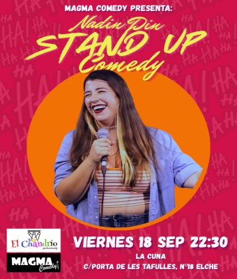 NADÍN DIN "STAND UP COMEDY" en Alicante/Alacant