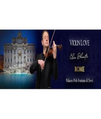 Violin Love en la Sala Dante del Palazzo Poli en Roma