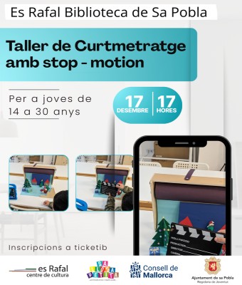 Taller de Curtmetratge stop - motion en Balears, Illes