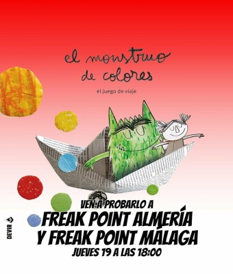 JUEGO EL MONSTRUO DE COLORES: EL VIAJE en Málaga