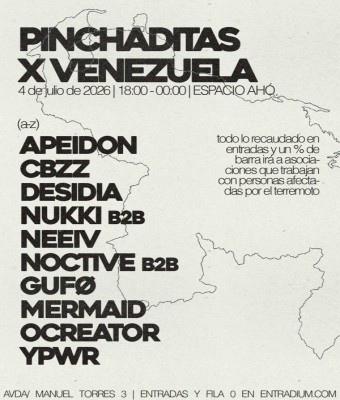 PINCHADITAS X VENEZUELA en Málaga