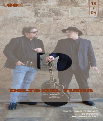 DELTA DEL TURIA BLUES DUO. en Valencia/València